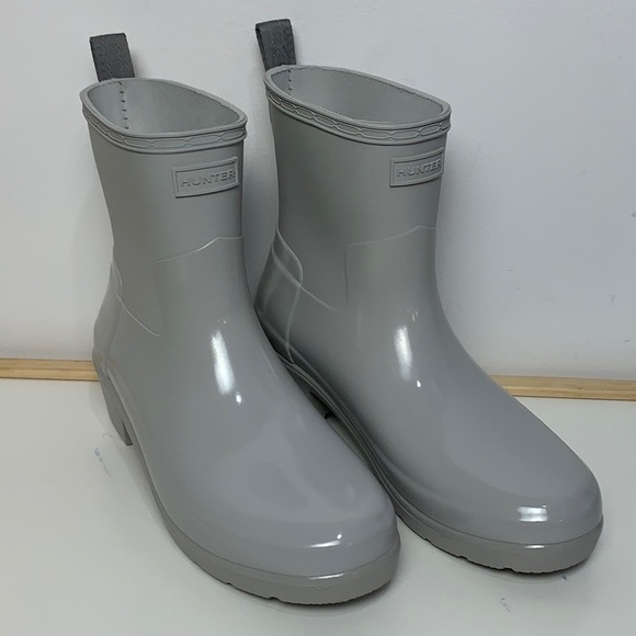 NEW Hunter Refined Slim Fit Low Heel Ankle Boot - Picture 4 of 6